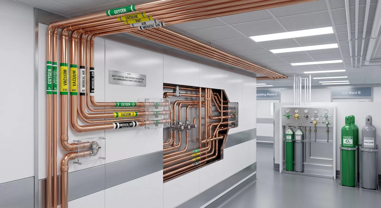 Medical Copper Pipes